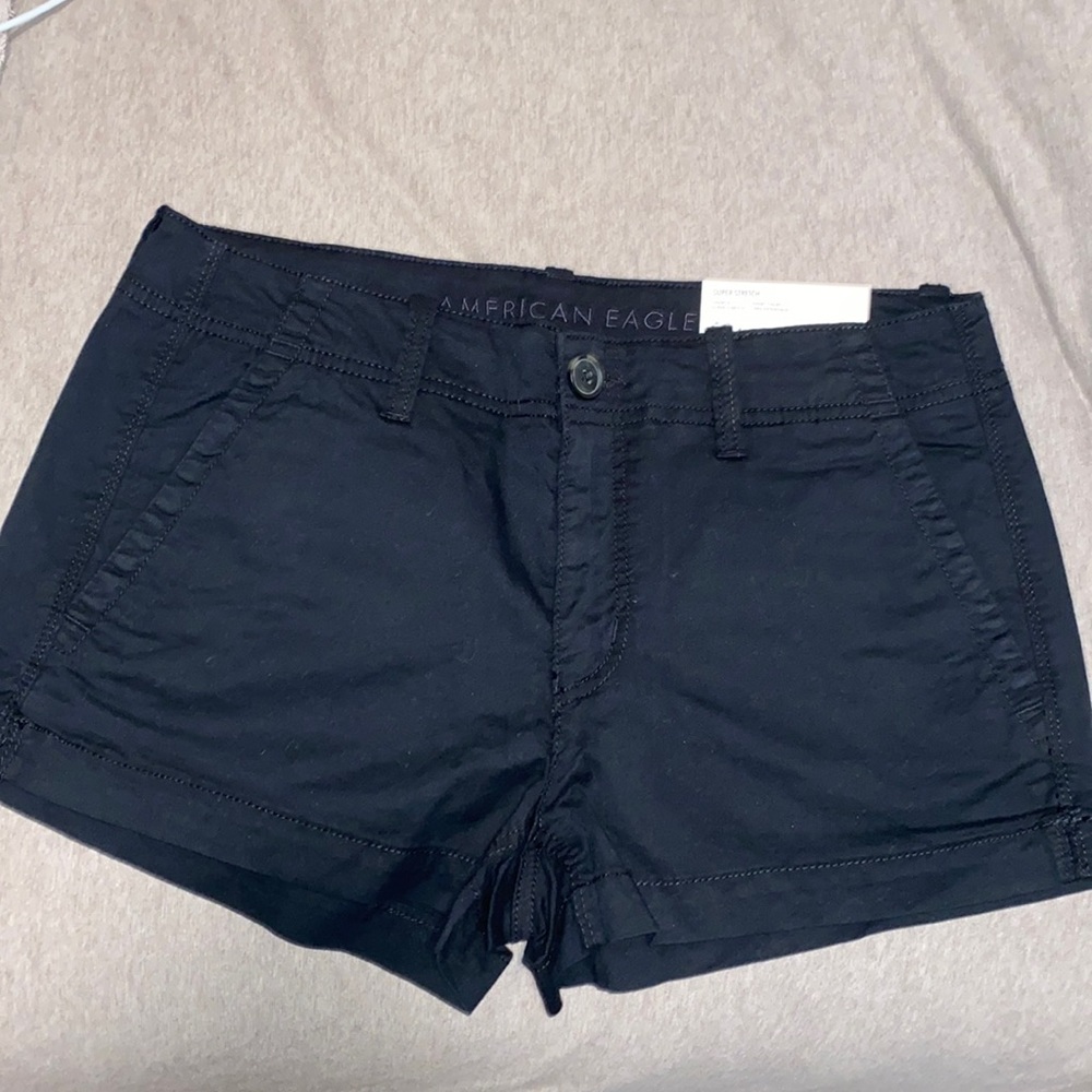 American Eagle black shorts